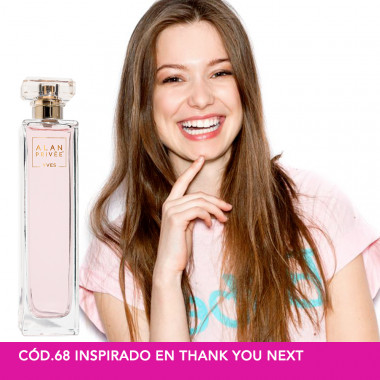 Cód.68 - Inspirado en Thank You Next de Ariana Grande - Perfume 100 ml.