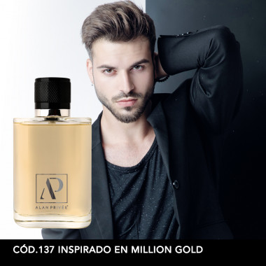 Cód.137 - Inspirado en Million Gold de Rabanne - Perfume 100 ml.