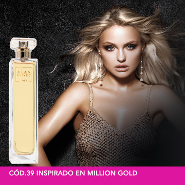 Cód.39 - Inspirado en Million Gold de Paco Rabanne - Perfume 100 ml.