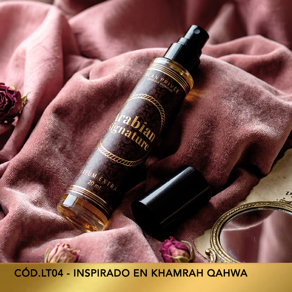 Cód.LT04 - Inspirado en Khamrah Qahwa- Perfume 20 ml.