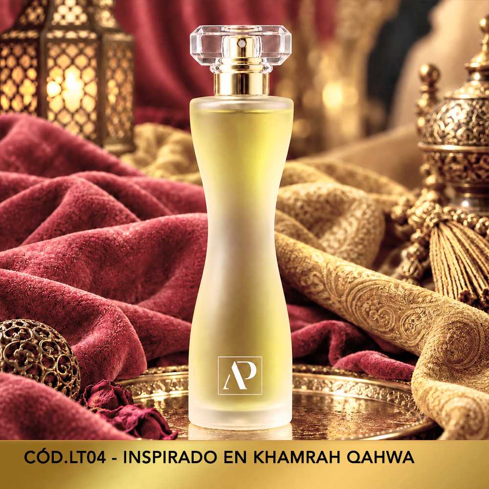 Cód.LT04 - Inspirado en Khamrah Qahwa- Perfume 100 ml.