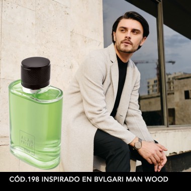 Cód.198 - Inspirado en Bvlgari Man Wood - Perfume 100 ml.