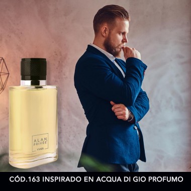 Cód.163 - Inspirado en Acqua di Gio Profumo - Perfume 100 ml.