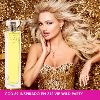 Cód.89 - Inspirado en 212 Vip Wild Party - Perfume 100 ml.