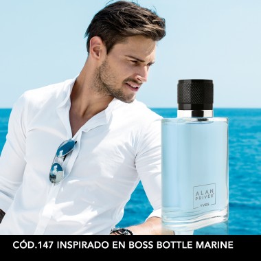 Cód.147 - Inspirado en Boss Bottle Marine - Perfume 100 ml.