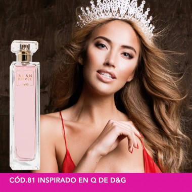 Cód.81 - Inspirado en Q de D&G - Perfume 100 ml.