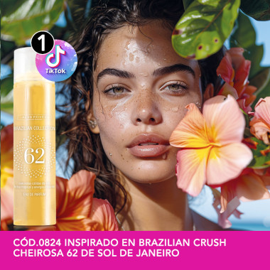 Cód.0824 - Inspirado en Brazilian Crush Cheirosa 62 de Sol de Janeiro - Eau de Parfum 100 ml.
