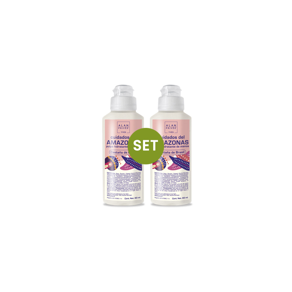 Cód.PK06 - Set Cremas de Manos Castaña de Brasil-Castaña de Brasil 60 ml. Cód.PK06 - Set Cremas de Manos Castaña de Brasil-Castaña de Brasil 60 ml.