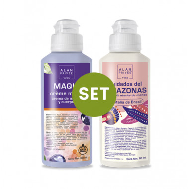 Cód.PK03 - Set Cremas de Manos Maqui-Castaña de Brasil 60 ml.