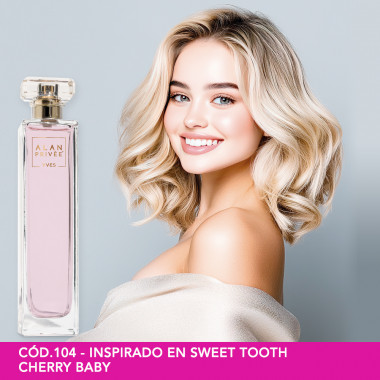 Cód.104 - Inspirado en Sweet Tooth Cherry Baby de Sabrina Carpenter - Perfume 100 ml.