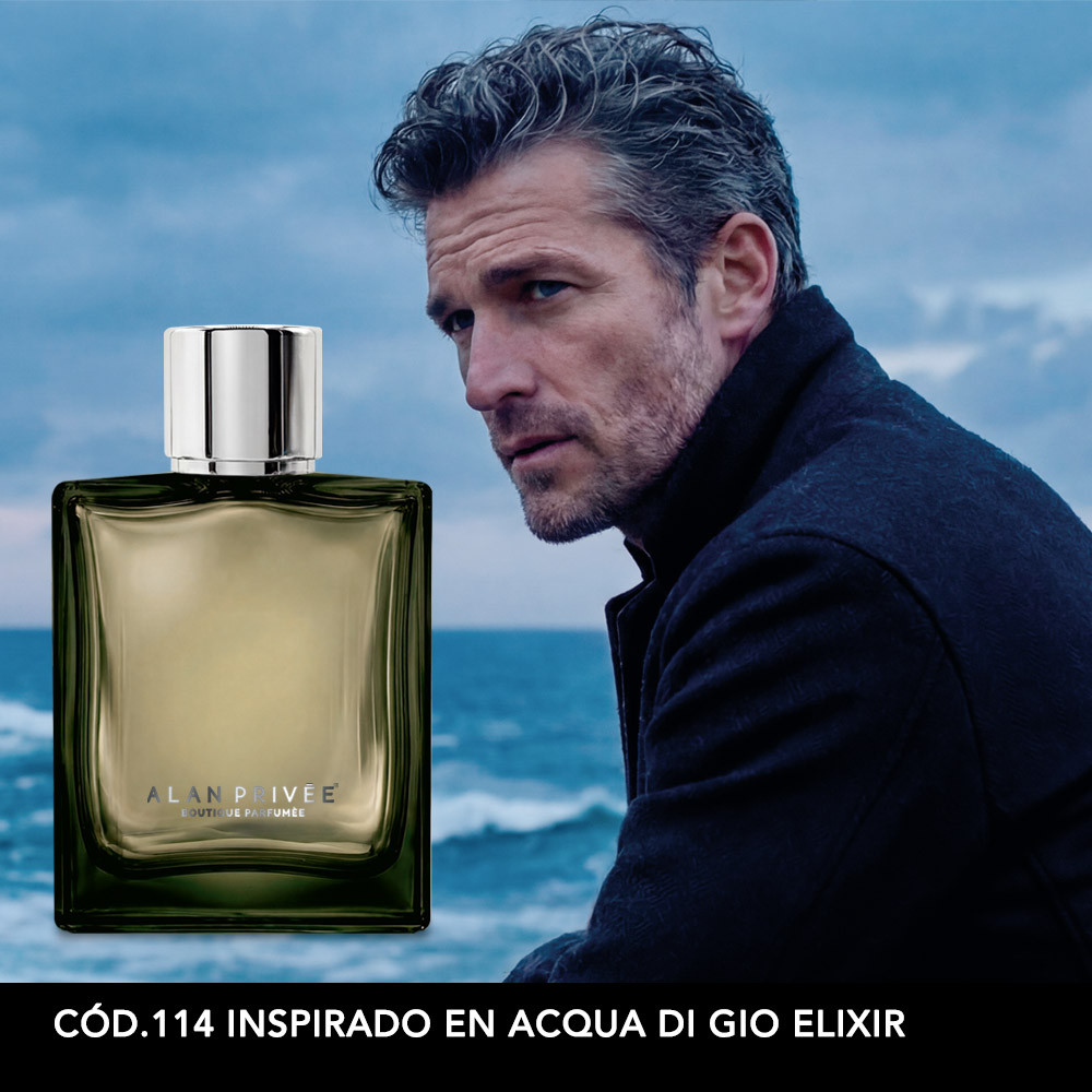 Cód.114 - Inspirado en Acqua di Gio Elixir - Perfume 100 ml.