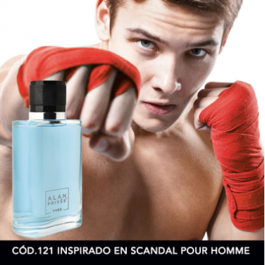 Cód.121 - Inspirado en Scandal pour Homme - Perfume 100 ml.